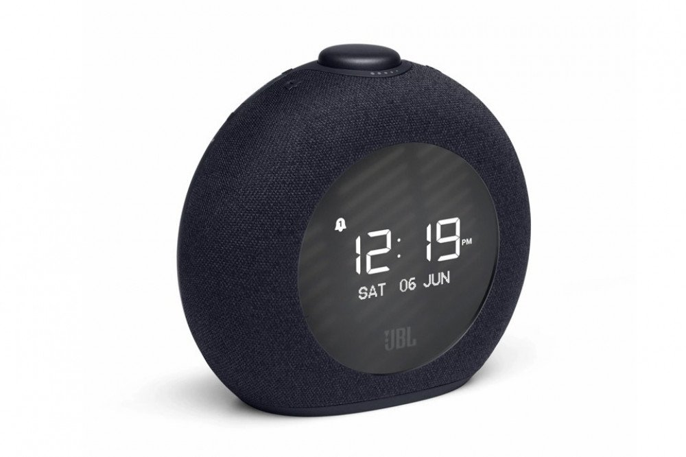 مكبر صوت JBL بلوتوث مع منبة - أسود